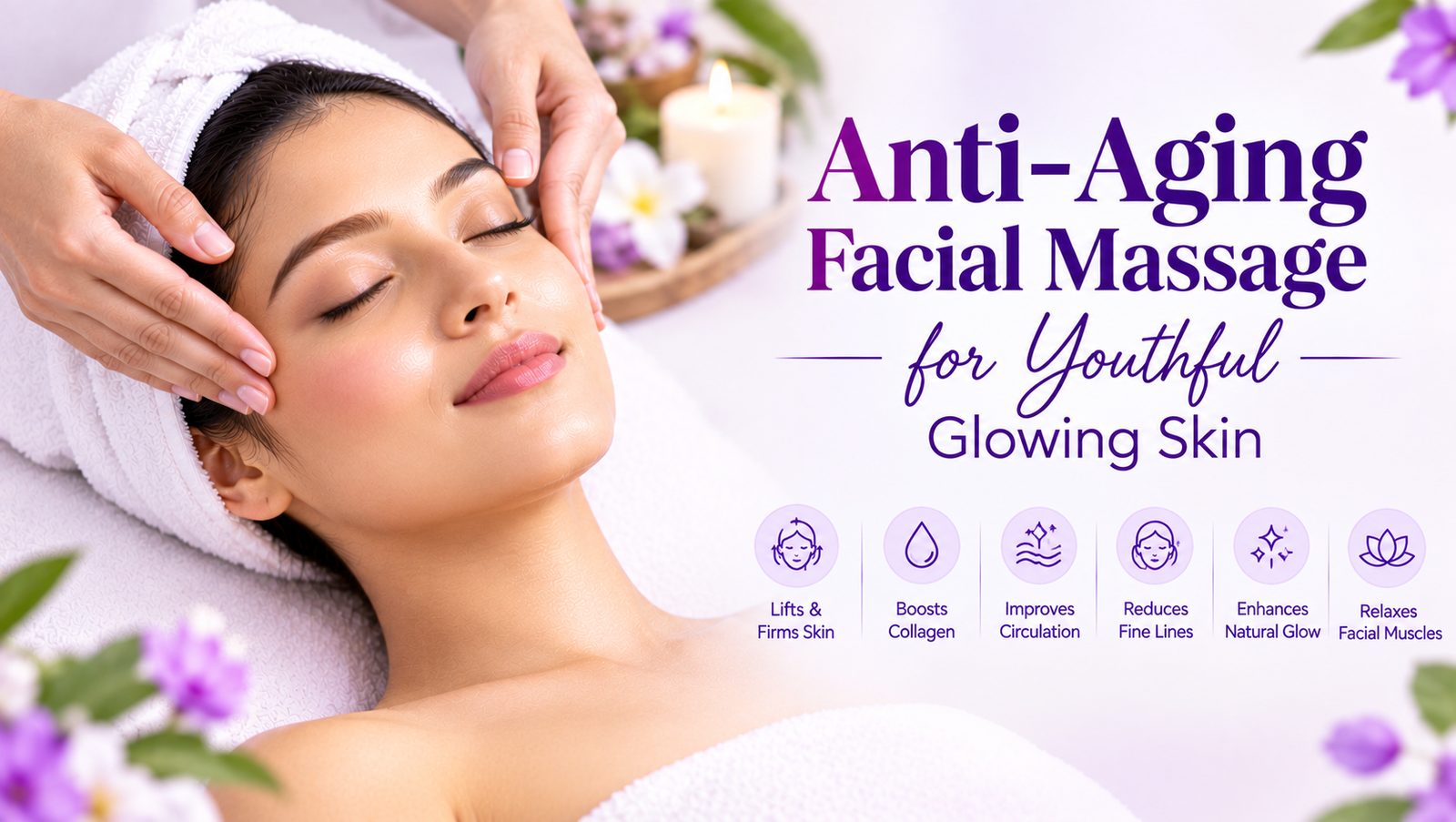 Anti-Aging Facial Massage for yourhful Glowing Skin