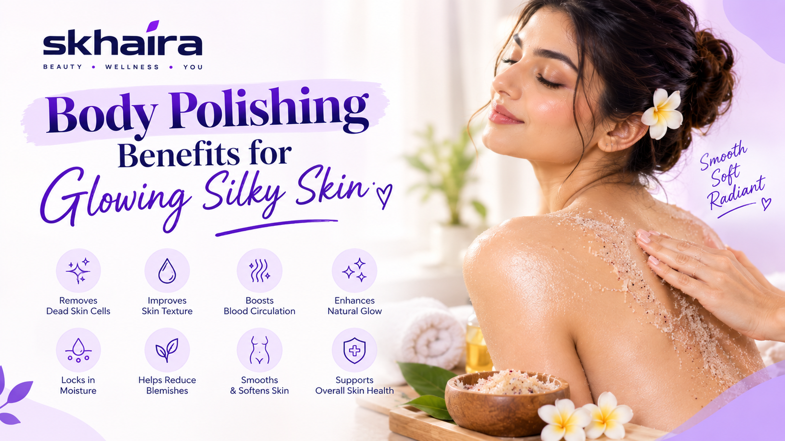 Body Polishing Benefits for Glowing Silky Skin