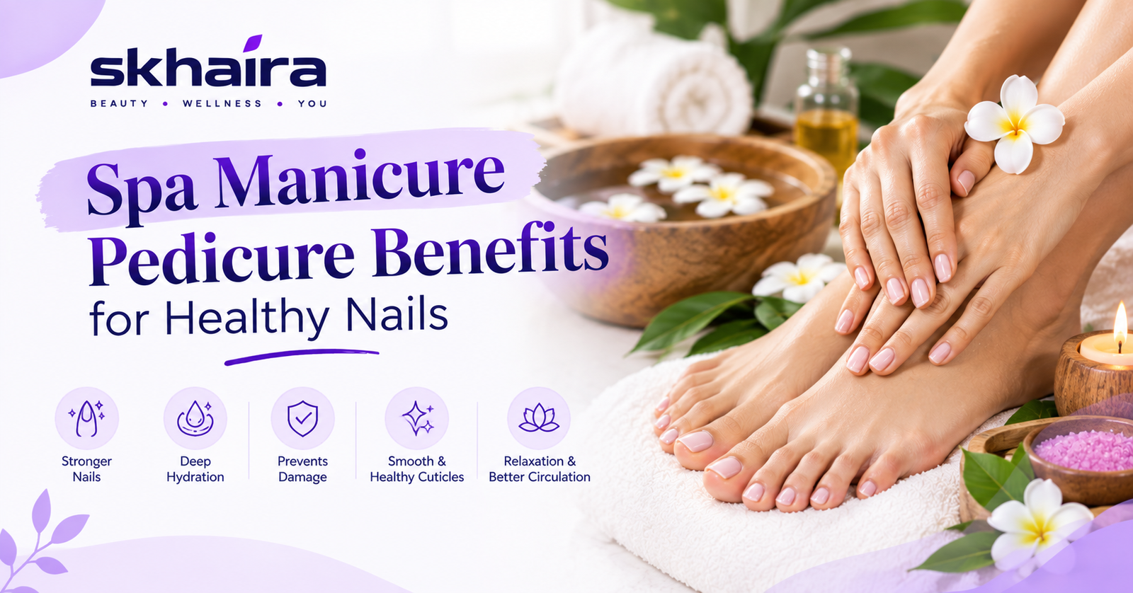 Spa Manicure Pedicure Benefits for Healthy Nails