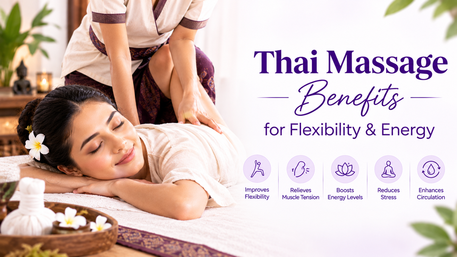 Thai Massage Benefits for Flexibility & Energy