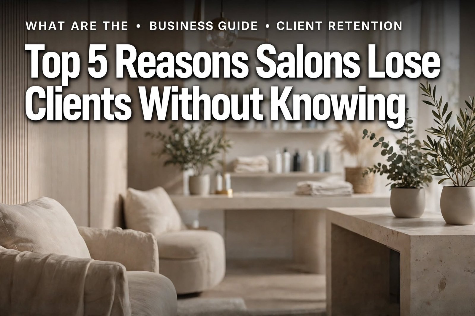 What Are the Top 5 Reasons Salons Lose Clients Without Knowing?
