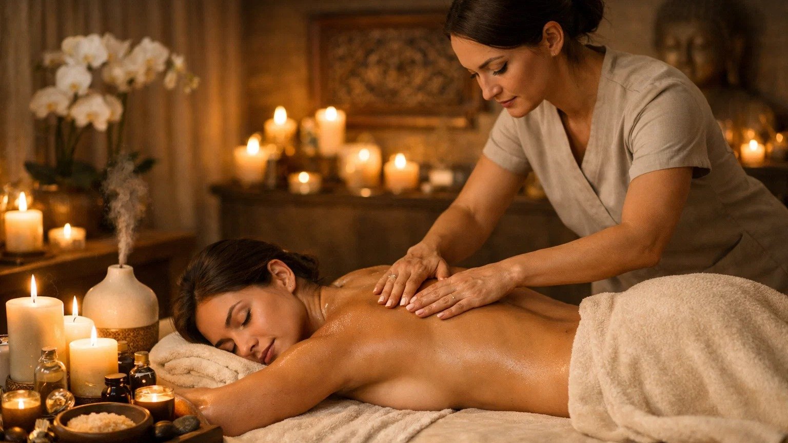 Full Body Massage Spa for Stress Relief & Relaxation